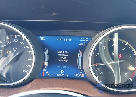 2018 Maserati Levante S from USA, damaged, VIN ZN661YUAXJX292031